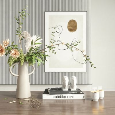 现代装饰摆件组合_花瓶