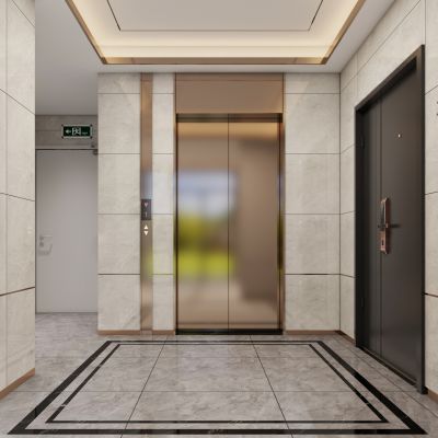 现代电梯厅