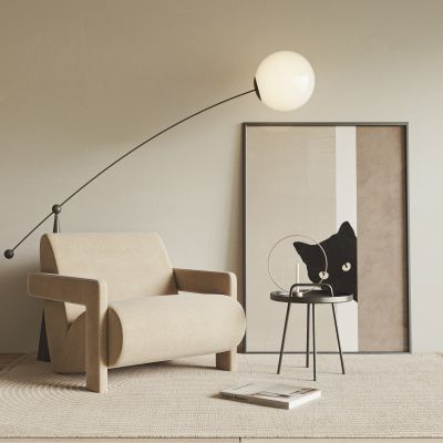 侘寂风休闲沙发