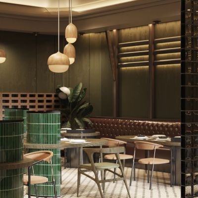 现代复古中餐馆 