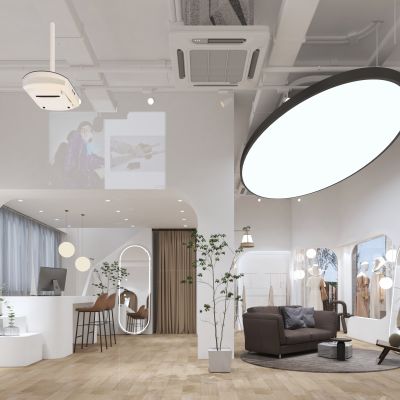 现代服装专卖店