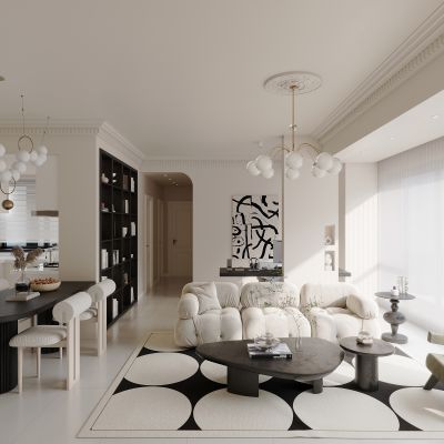 现代法式客餐厅