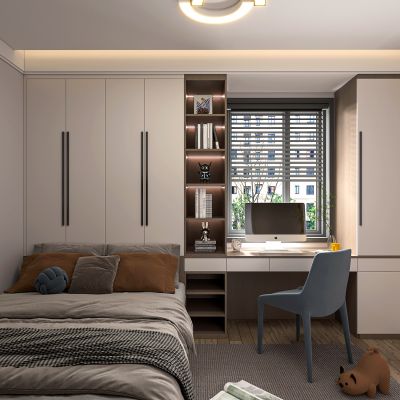 现代榻榻米卧室