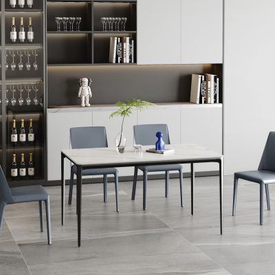 现代餐桌椅组合