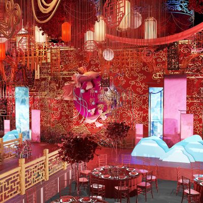 新中式风格的婚礼