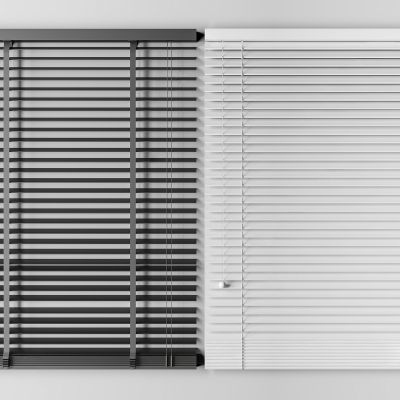 现代百叶窗帘
