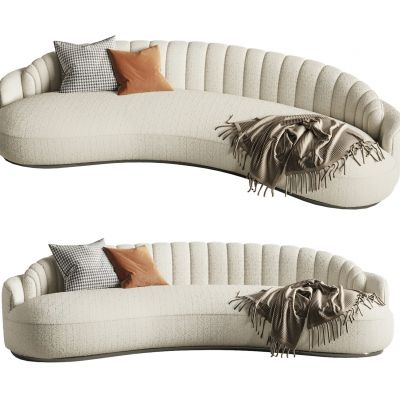 Minotti 弧形沙发 异形沙发