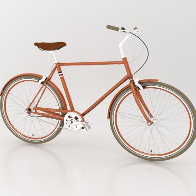 现代风格自行车