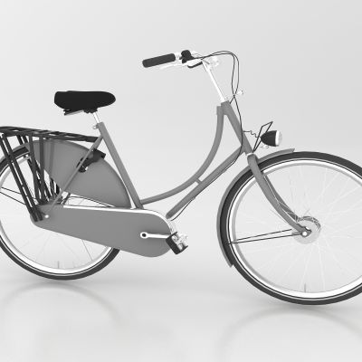 现代风格自行车