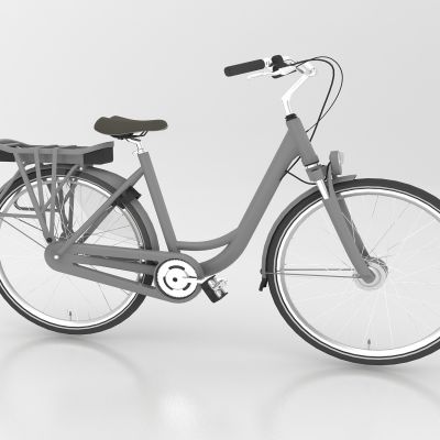 现代风格自行车