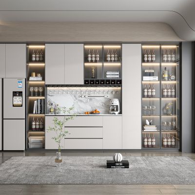 现代酒柜