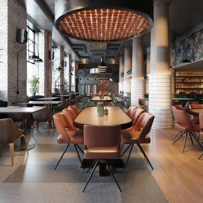 工业风西餐厅
