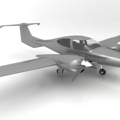 现代风格飞机