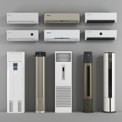 现代空调 圆形空调 落地空调 空调挂机 立式空调 空调风扇 格力空调