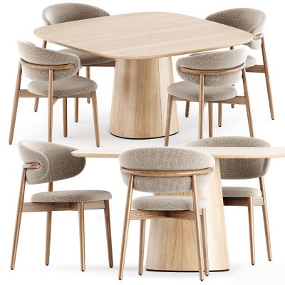 Calligaris 侘寂餐桌椅