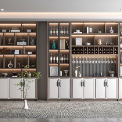 新中式酒柜