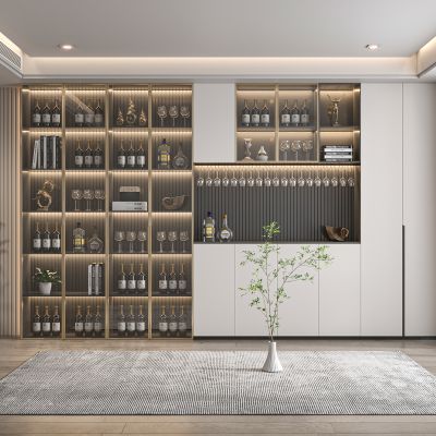 现代酒柜