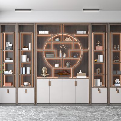 新中式酒柜
