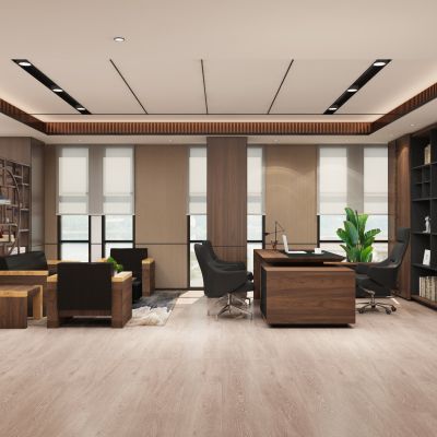 新中式领导办公室