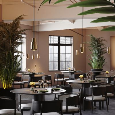 现代西餐厅