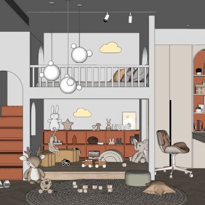 现代儿童房