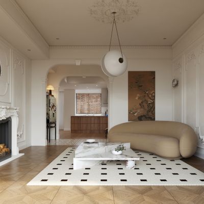 法式中古风客餐厅