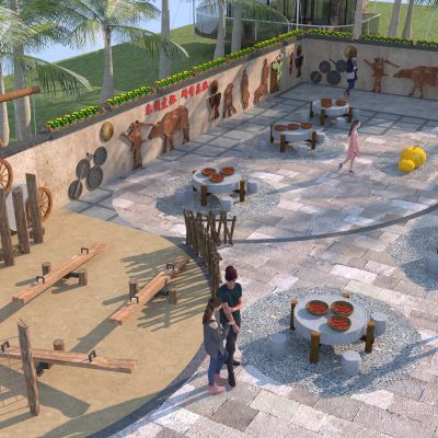 中式农耕文化公园景观