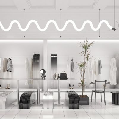 现代潮流服装店