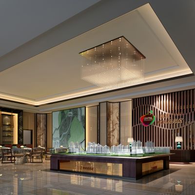 售楼大厅 大堂吧