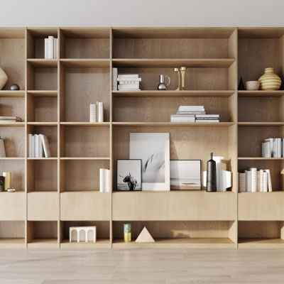 现代书柜
