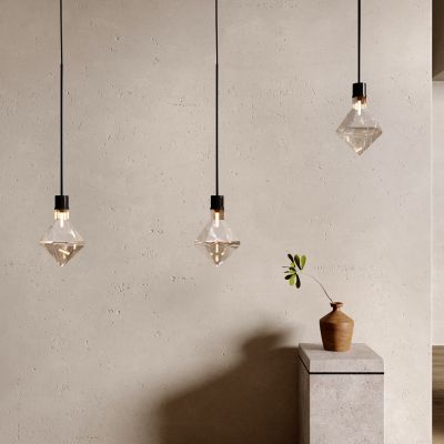 侘寂玻璃吊灯