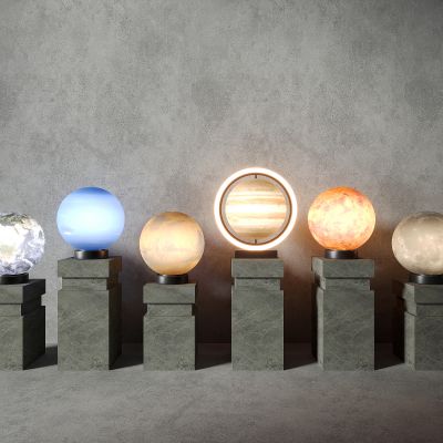 现代景观灯 星球景观灯 球星 行星 现代户外灯 草坪灯 草地路灯 花园室外落地灯 庭院灯