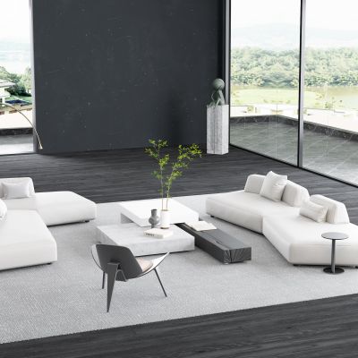 现代风格的沙发