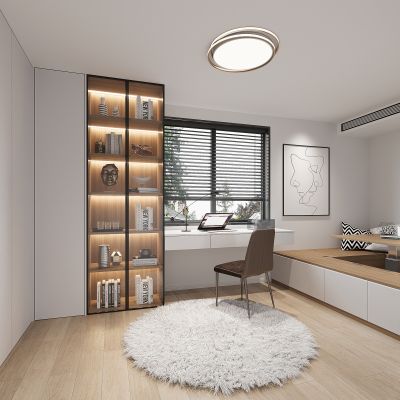 现代榻榻米卧室