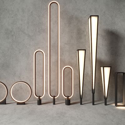 现代景观灯 现代户外灯 草坪灯 草地路灯 花园室外落地灯 庭院灯3D模型