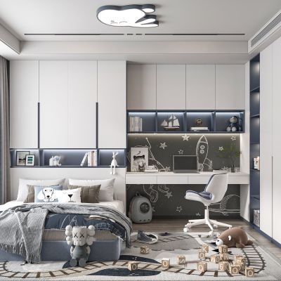 现代榻榻米儿童房