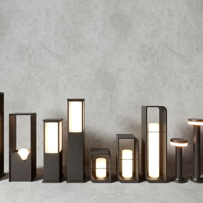 现代景观灯 现代户外灯 草坪灯 草地路灯 花园室外落地灯 庭院灯