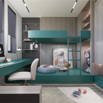 现代儿童房