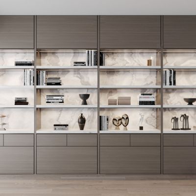 现代书柜