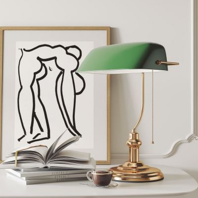 民国风老式台灯 港式台灯