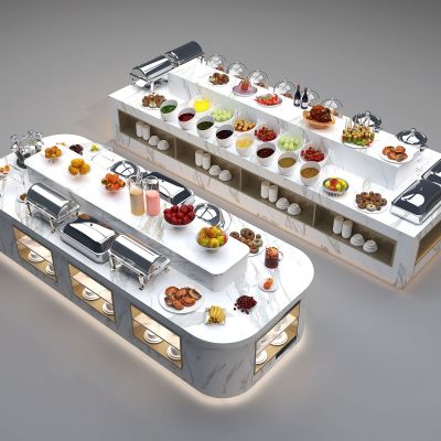 自助餐台 展柜
