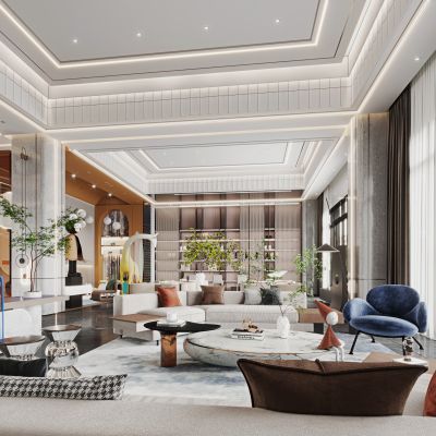 现代简约售楼部营销中心