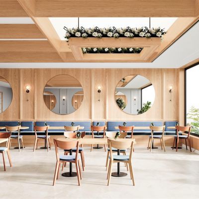 现代网红茶餐厅