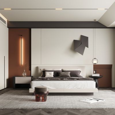 现代卧室