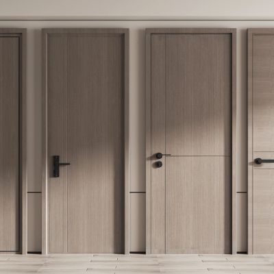 木门 单开门 房门 平开门