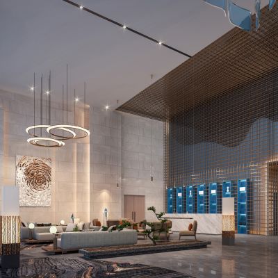 现代风格酒店大堂