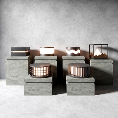 现代景观灯 柱头灯 现代户外灯 草坪灯 草地路灯 花园 室外 落地灯 庭院灯