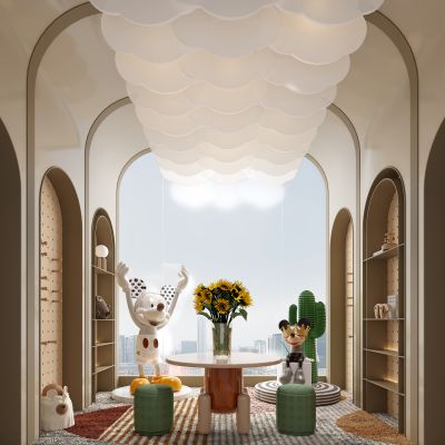 现代儿童娱乐区