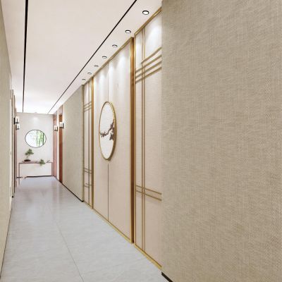 新中式酒店走廊过道