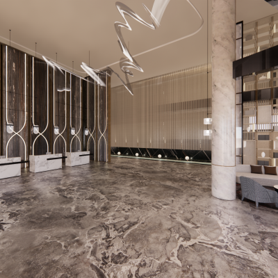 现代风格酒店大堂